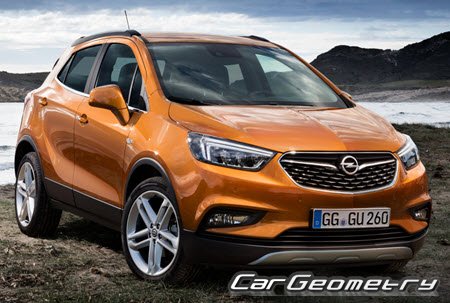   Opel Mokka X 2016-2019,     