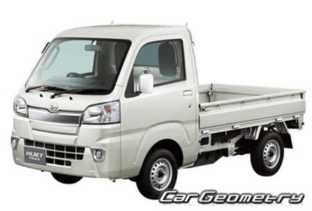   Daihatsu Hijet Truck (S500P S510P) 2014-2021,      2014-2021