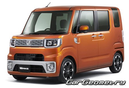   Daihatsu Wake (LA700S LA710S) 2015-2020,    